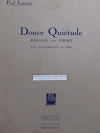 Douce Quietude (ポール・ジャンジャン)（コルネット+ピアノ）