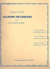 演奏会用アレグロ・Op.81（ユージン・クールズ）（トロンボーン+ピアノ）【Allegro de Concert - Opus 81】