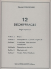 12の初見曲・Vol.C（上級編）（デジレ・ドンディーヌ）（トロンボーン）【12 Dechiffrages Superieur - Volume C】