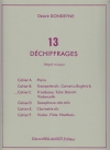 13の初見曲・Vol.C（中級編）（デジレ・ドンディーヌ）（トロンボーン）【13 Dechiffrages - Volume C】