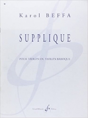 Supplique（カロル・ベッファ）（ヴァイオリン）