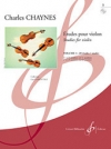 ヴァイオリン教則本・Vol.1（シャルル・シェーヌ）（ヴァイオリン）【Etudes Pour Le Violon - Volume 1 : 20 Études】