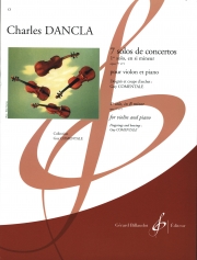 演奏会用ソロ・ロ短調・Op.77・No.1（シャルル・ダンクラ）（ヴァイオリン+ピアノ）【7 Solos De Concertos - 1Er Solo, En Si Mineur Opus 77 N° 1】