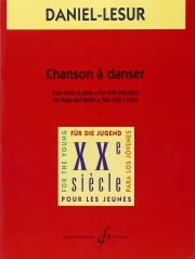 シャンソン・ダンサー（ダニエル＝ルシュール）（ヴァイオリン+ピアノ）【Chanson a Danser】