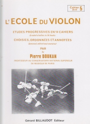 ヴァイオリンの学校・Vol.5（ピエール・ドゥーカン）（ヴァイオリン）【L’ecole Du Violon - Volume 5】