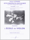 若いヴァイオリニストのための教本（ユベール・レオナール）（ヴァイオリン）【Petite Gymnastique Du Jeune Violoniste Opus 40】