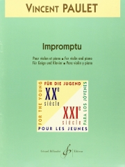 即興曲（ヴァンサン・ポーレ）（ヴァイオリン+ピアノ）【Impromptu】