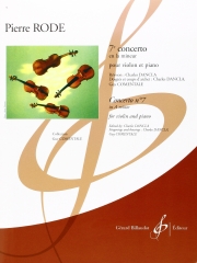 協奏曲・イ短調（ピエール・ロード）（ヴァイオリン二重奏）【7E Concerto En La Mineur】
