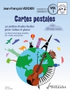 Cartes Postales - Volume 1（ジャン＝フランソワ・ヴェルディエ）（ヴァイオリン+ピアノ）【Cartes Postales - Volume 1 : 17 Études】