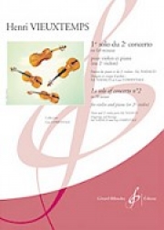 協奏曲・ヘ短調（アンリ・ヴュータン）（ヴァイオリン+ピアノ）【1Er Solo Du 2E Concerto En Fa # Mineur】