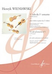 協奏曲・ヘ短調・Op.14（ヘンリク・ヴィエニャフスキ）（ヴァイオリン+ピアノ）【1Er Solo Du 1Er Concerto En Fa Mineur - Opus 14】