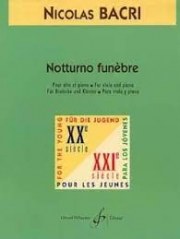 ノットルノ・フーネヴレ（ニコラス・バクリ）（ヴィオラ+ピアノ）【Notturno Funebre】