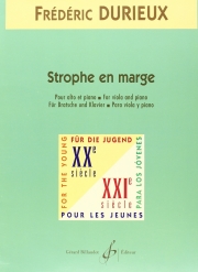 Strophe en Marge（フレデリック・デュリユー）（ヴィオラ+ピアノ）