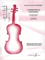 調子のよい鍛冶屋 (ヘンデル)（ヴィオラ+ピアノ）【L'harmonieux Forgeron】