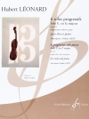 6つの発展的ソロ・Op.62・ヘ長調 (ユベール・レオナール)（ヴィオラ+ピアノ）【6 Solo Progressifs Opus 62 - Solo F En Fa Majeur】