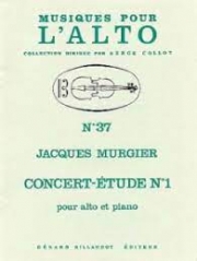 協奏的練習曲・No.1（ジャック・ムルジエ）（ヴィオラ+ピアノ）【Concert-Etude No1】