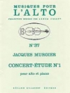 協奏的練習曲・No.1（ジャック・ムルジエ）（ヴィオラ+ピアノ）【Concert-Etude No1】