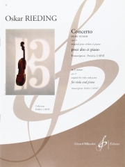 協奏曲・ホ短調・Op.35（オスカー・リーディング）（ヴィオラ+ピアノ）【Concerto En Mi Mineur - Op. 35】