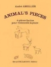 動物の小品（アンドレ・アメレール）（チェロ+ピアノ）【Animal’s Pieces】