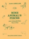 9つの動物の小品（アンドレ・アメレール）（チェロ）【Nine Animal’s Pieces】