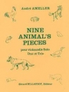 9つの動物の小品（アンドレ・アメレール）（チェロ）【Nine Animal’s Pieces】