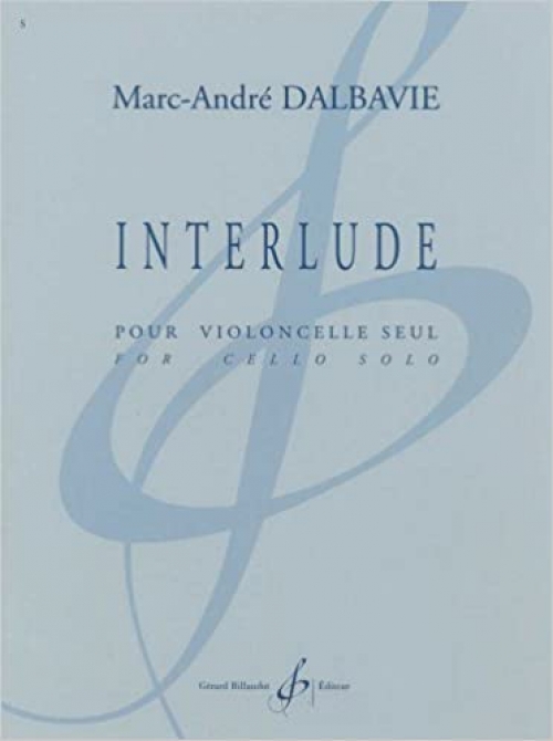間奏曲 マーク アンドレ ダルバヴィ チェロ Interlude 吹奏楽の楽譜販売はミュージックエイト