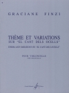 「鳥の歌」による主題と変奏（グラシアーヌ・フインジ）（チェロ）【Theme et Variations Sur ”El Cant Dels Ocells”】