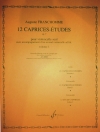 12のカプリース・Op.7・Vol.1（オーギュスト・フランショーム）（チェロ）【12 Caprices Etudes Opus 7 Avec 2E Violoncelle Ad Libitum -】