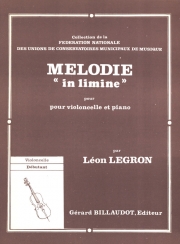 Melodie ”In Limine”（レオン・ルジェロン）（チェロ+ピアノ）