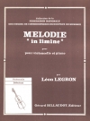 Melodie ”In Limine”（レオン・ルジェロン）（チェロ+ピアノ）