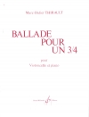 Ballade Pour Un 3/4（マーク・ディディエ・ティロー）（チェロ+ピアノ）
