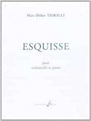 エスキス（マーク・ディディエ・ティロー）（チェロ+ピアノ）【Esquisse】