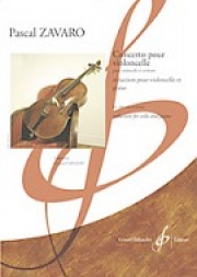 協奏曲（パスカル・ザヴァロ）（チェロ+ピアノ）【Concerto Pour Violoncelle】