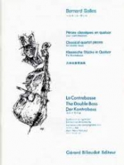 クラシック小品（ベルナール・サレス）　(ストリングベース四重奏)【Pieces Classiques En Quatuors】