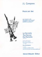 小品（ホセ・ルイス・カンパーナ） (フルート+チェロ）【Pezzo Per Due】