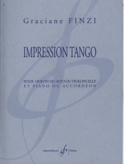 インプレッション・タンゴ（グラシアーヌ・フインジ） (弦楽二重奏）【Impression Tango】
