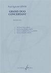 大協奏的二重奏曲・Op.51（ポール・アグリコール・ジュナン） (木管二重奏+ピアノ）【Grand Duo Concertant Opus 51】