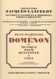 Domenon（ジャン・マルティノン） (木管五重奏）