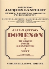 Domenon（ジャン・マルティノン） (木管五重奏）