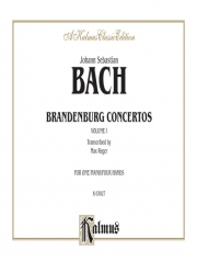 ブランデンブルク協奏曲・Vol.1 (バッハ)（ピアノ二重奏）【Brandenburg Concertos, Volume I】