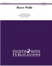 勇敢なウルフ（カナダ民謡）（金管五重奏）【Brave Wolfe】
