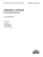 ドライバーズ・ライセンス（オリヴィア・ロドリゴ）（サックス四重奏）【Drivers License】