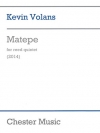 マテペ（ケヴィン・ヴォランズ） (木管五重奏）【Matepe】