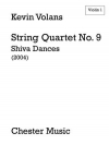 弦楽四重奏曲・No.9（ケヴィン・ヴォランズ） (弦楽四重奏）【String Quartet No.9】