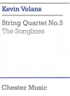 弦楽四重奏曲・No.3（ケヴィン・ヴォランズ） (弦楽四重奏）【String Quartet No.3】
