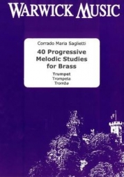 40の発展的な練習曲（コラード・マリア・サリエッティ）（トランペット）【40 Progressive Studies】