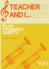 先生と私のトランペット・デュエット集・Vol.1（トランペット二重奏）【Teacher and I Play Trumpet Duets, Volume 1】