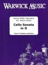 チェロ・ソナタ・ニ長調 （テレマン）（トロンボーン+ピアノ）【Cello Sonata in D】