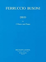 デュオ・ホ短調（フエルッチョ・ブゾーニ）（フルート二重奏+ピアノ）【Duo in E Minor】