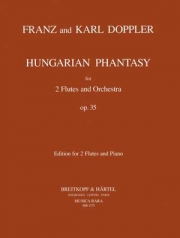 ハンガリーの主題による幻想曲・Op.35（フランツ・ドップラー）（フルート二重奏+ピアノ）【Hungarian Fantasy op. 35】